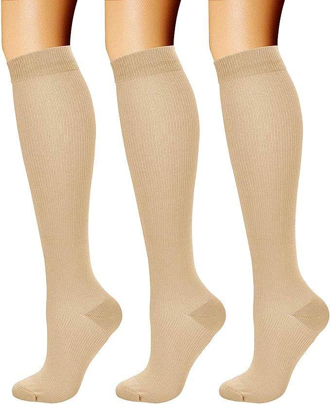 Sports pressure socks long tube socks calf socks compression socks skipping rope elastic cycling socks